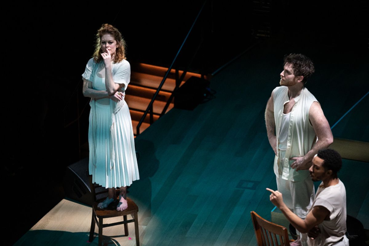 Dylis Croman, Tyler Hanes, Zelig Williams at 