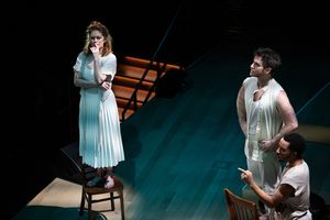 Dylis Croman, Tyler Hanes, Zelig Williams @ BroadwayWorld Dylis Croman, Tyler Hanes, Zelig Williams Photo