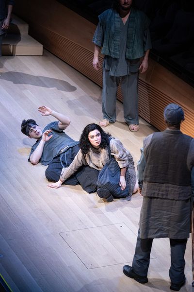 Lucas Pastrana, Auli'i Cravalho,  Donald Webber Jr. Photo