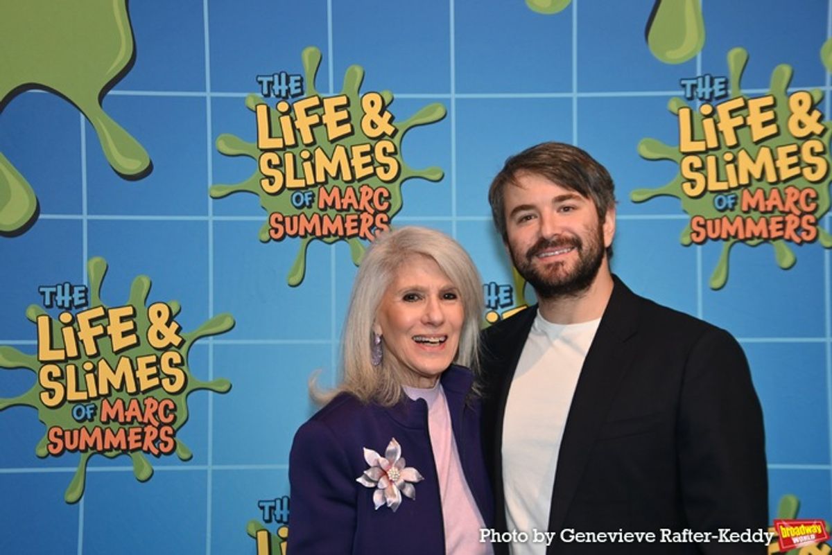 Jamie deRoy and Alex Brightman at 