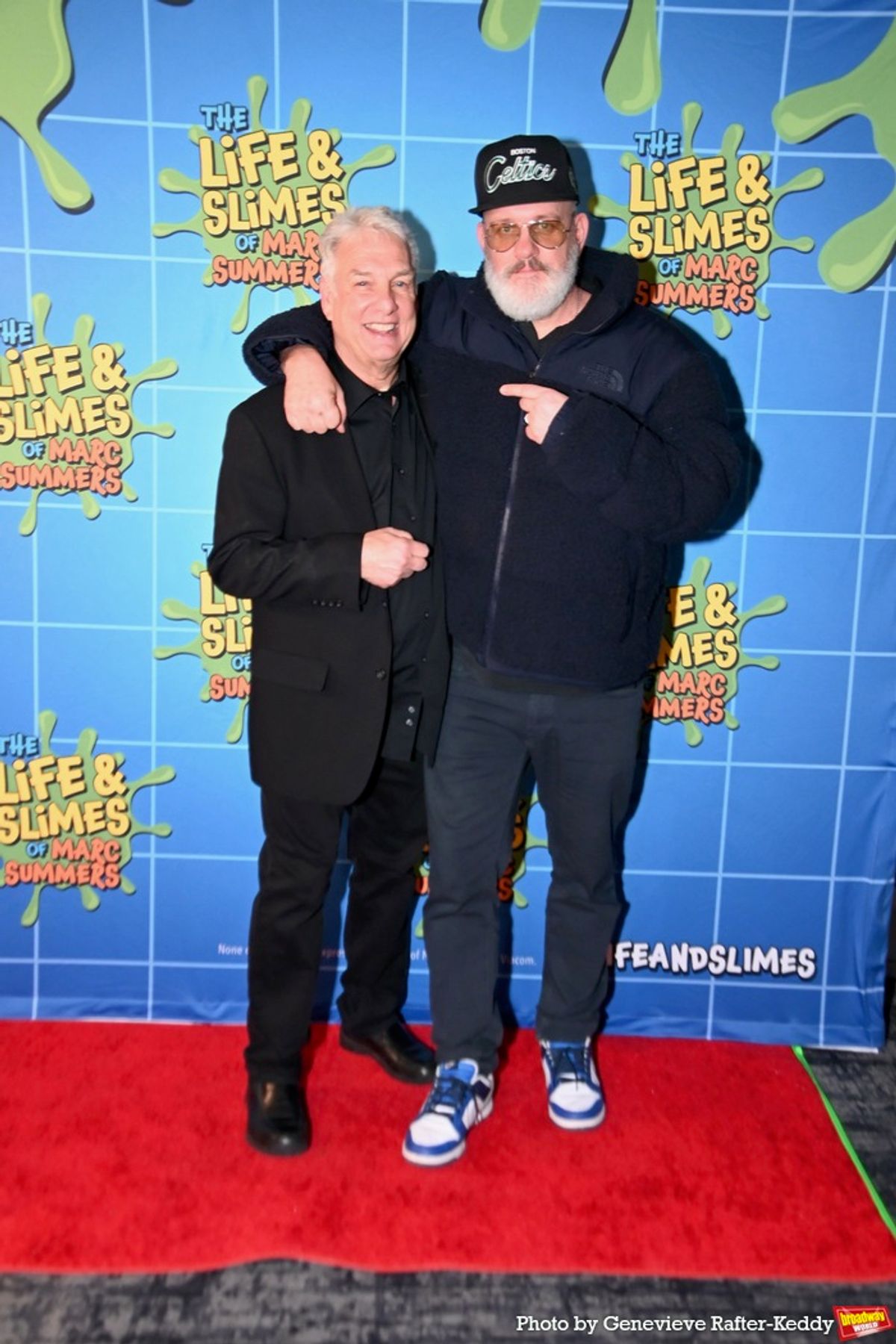 Marc Summers and Mike O'Malley