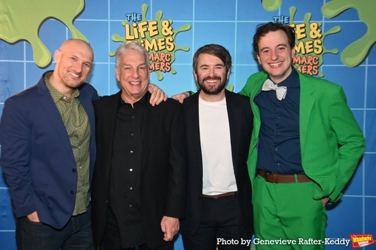 Drew Gasparini, Marc Summers, Alex Brightman and Mike Nappi