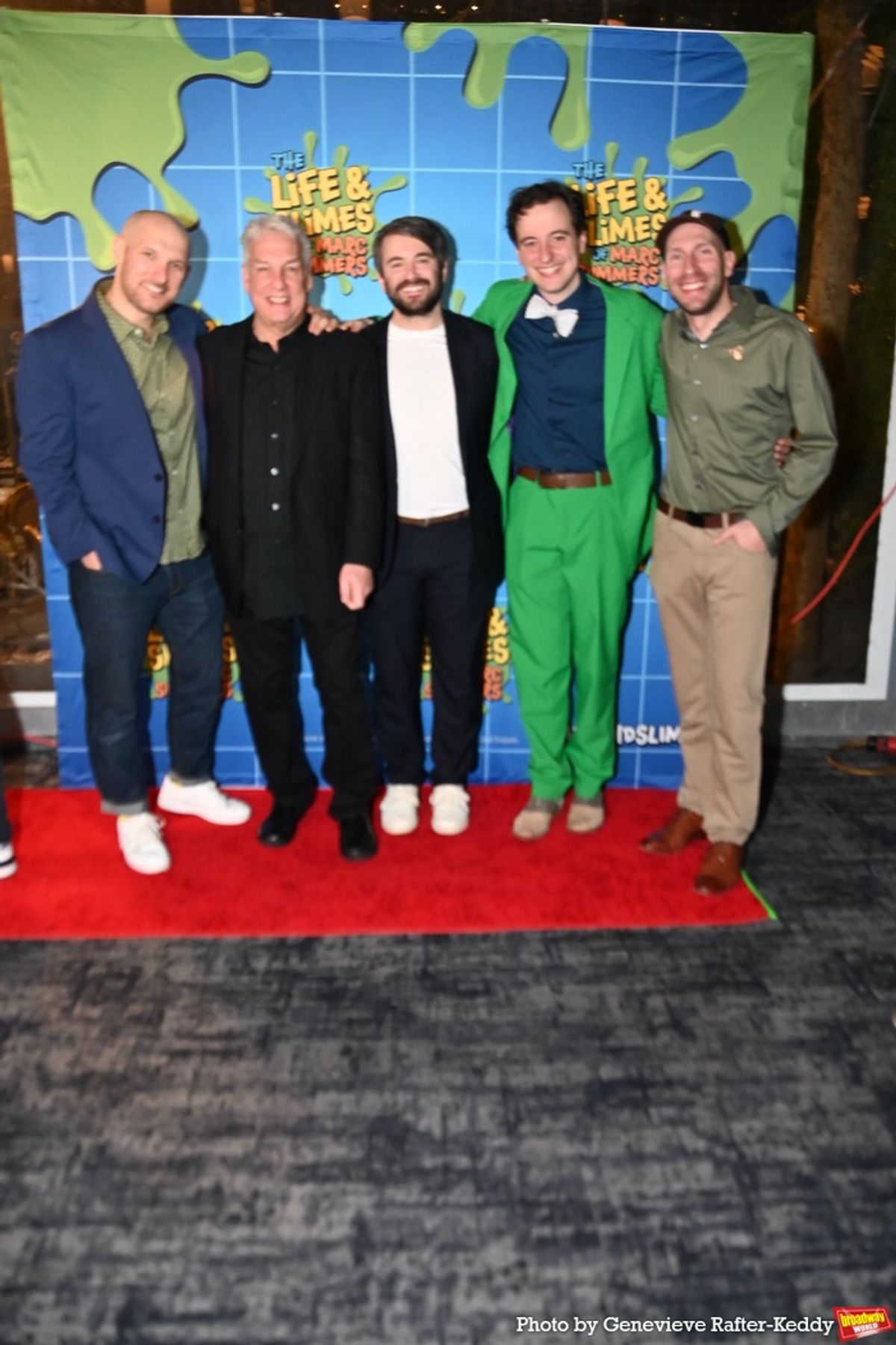 Drew Gasparini, Marc Summers, Alex Brightman, Mike Nappi and Chad Rabinovitz