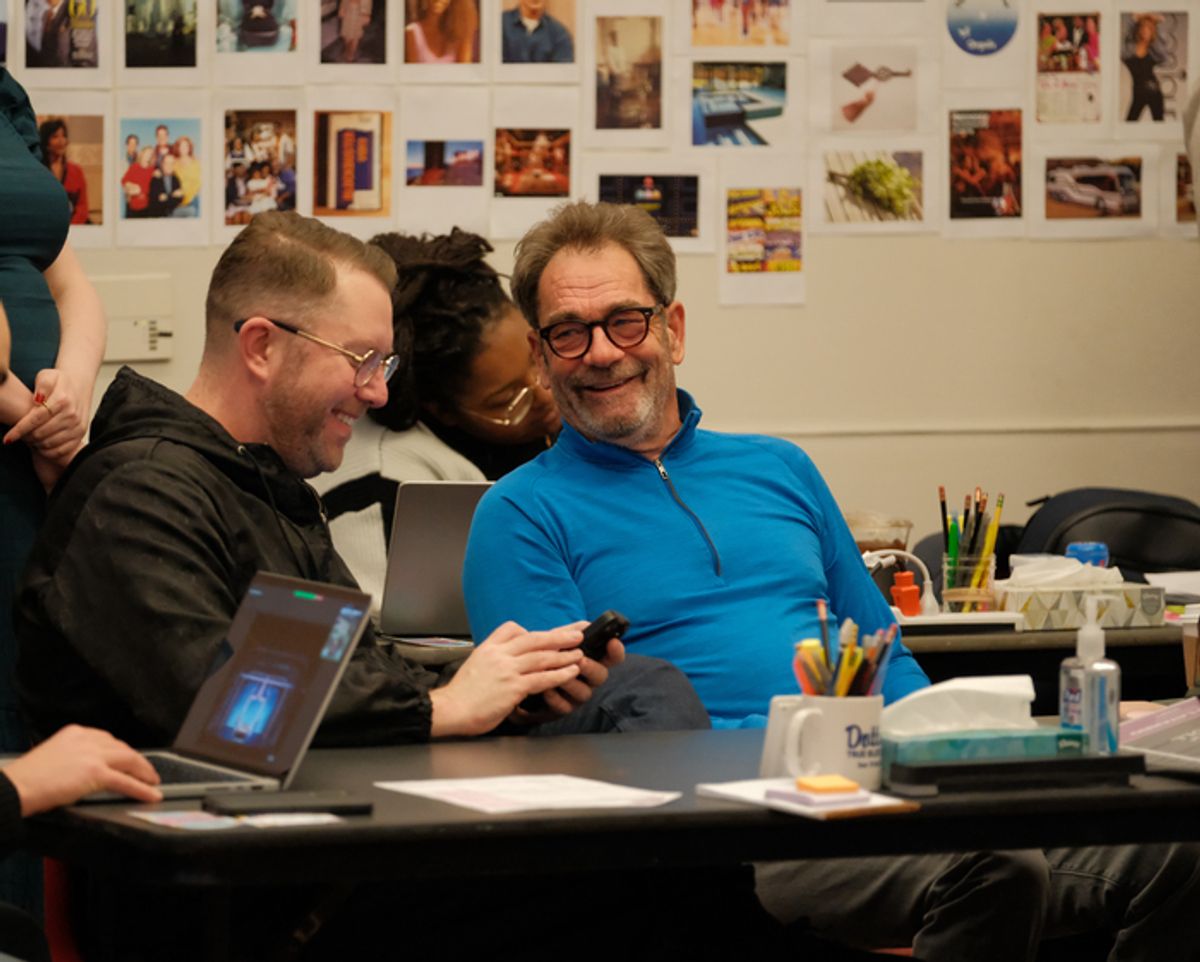 Hunter Arnold and Huey Lewis at 