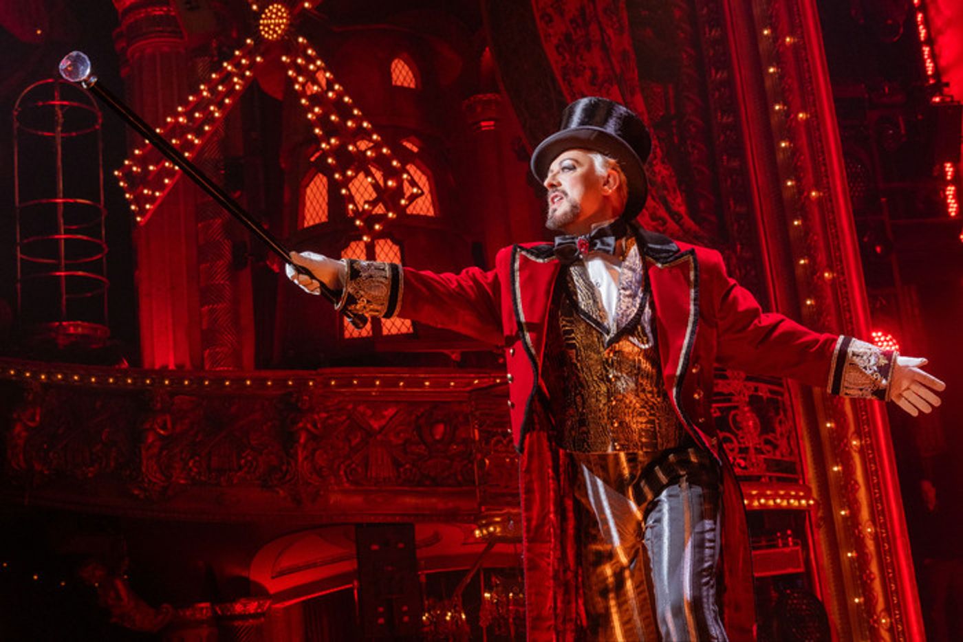 Photos: See New Images of Boy George, Courtney Reed and Derek Klena in MOULIN ROUGE! THE MUSICAL  Image
