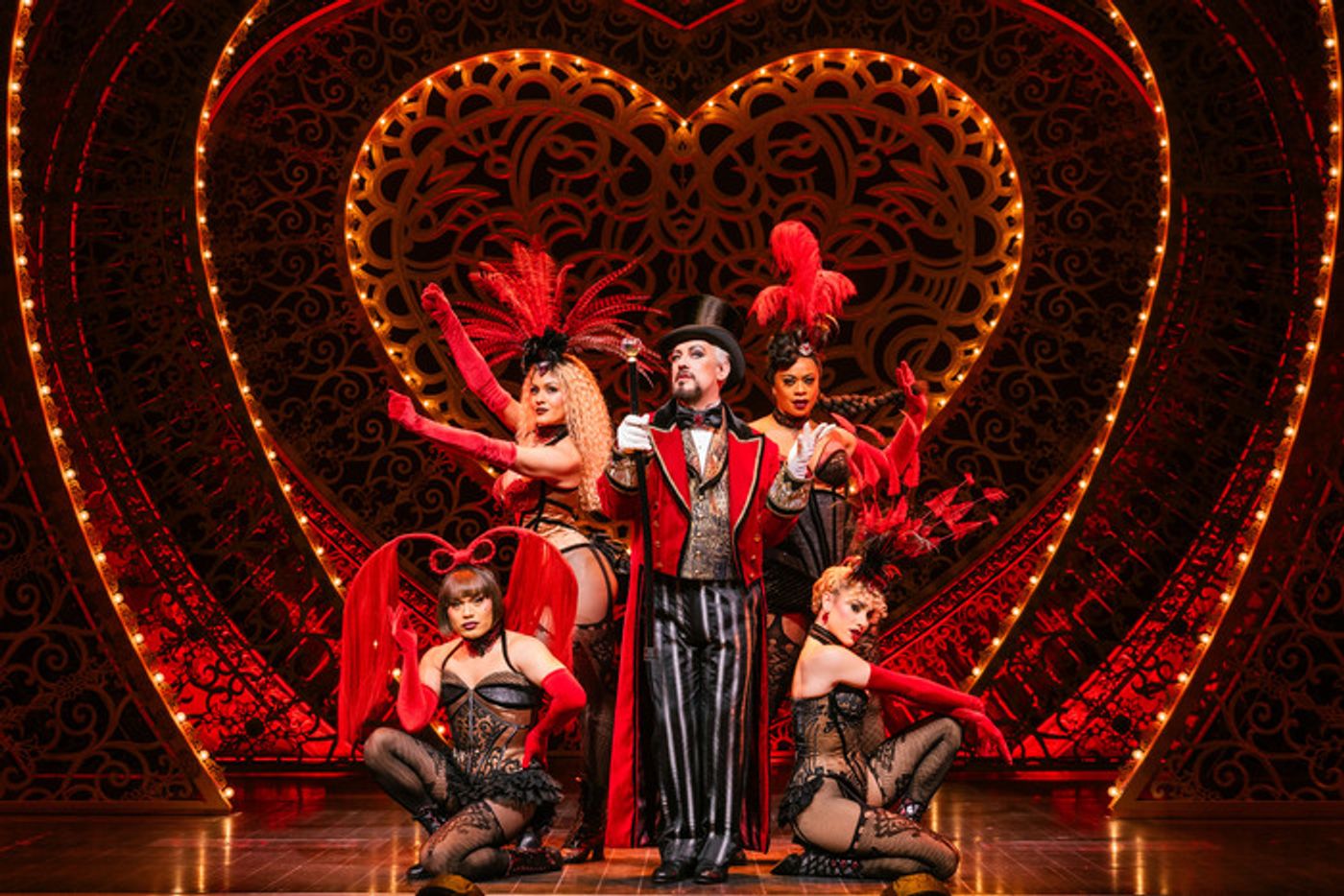 Photos: See New Images of Boy George, Courtney Reed and Derek Klena in MOULIN ROUGE! THE MUSICAL  Image
