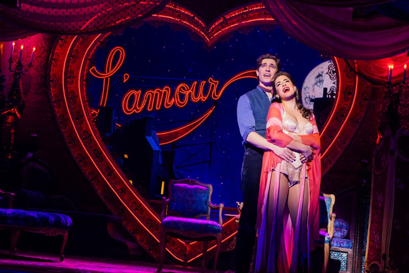 Photos: See New Images of Boy George, Courtney Reed and Derek Klena in MOULIN ROUGE! THE MUSICAL  Image