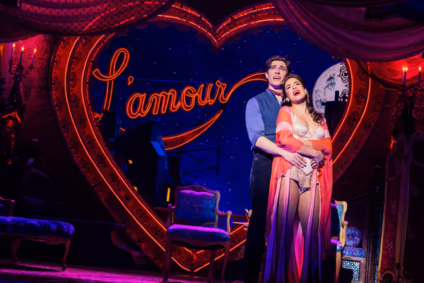 Derek Klena and Courtney Reed  Photo