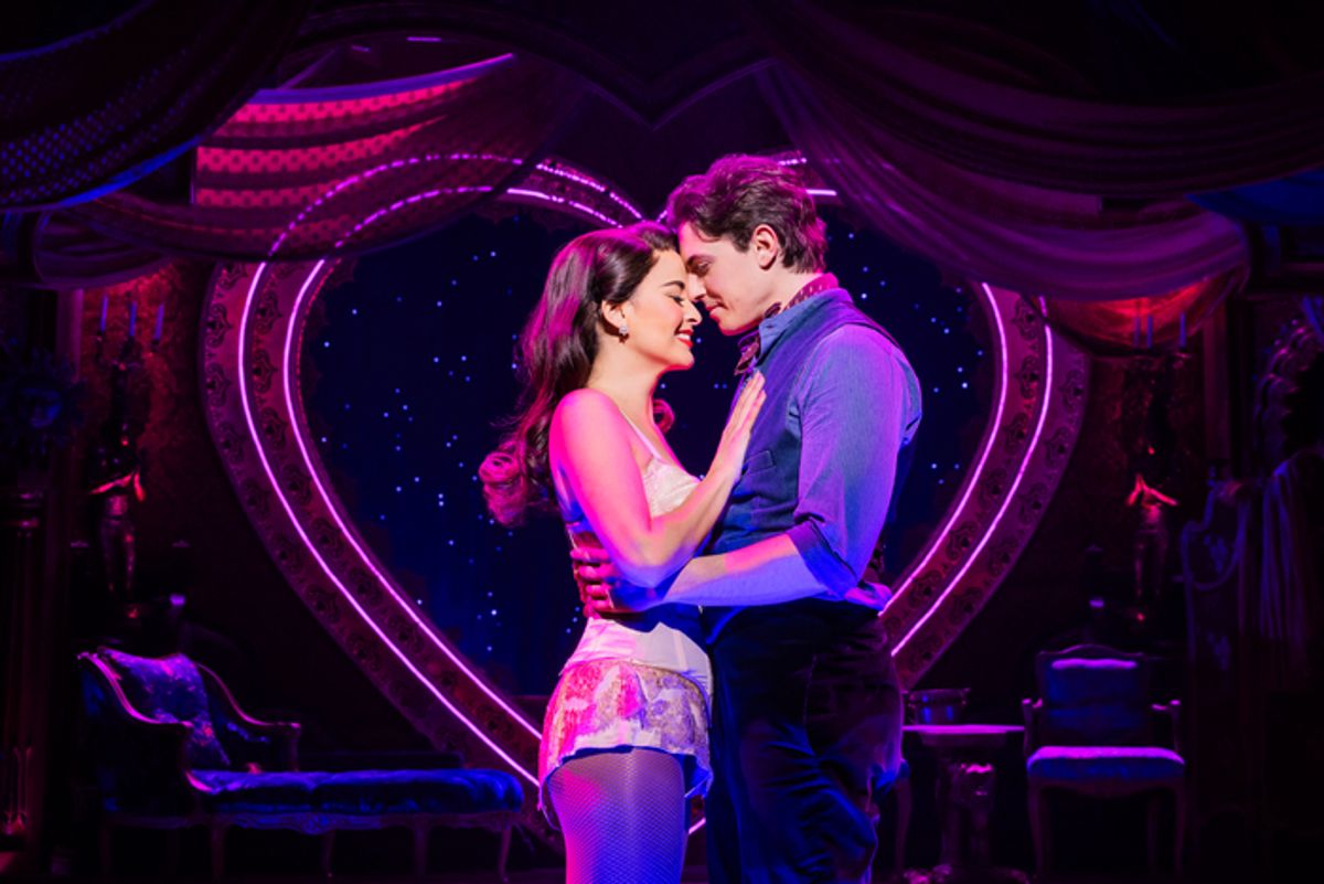Derek Klena and Courtney Reed at 