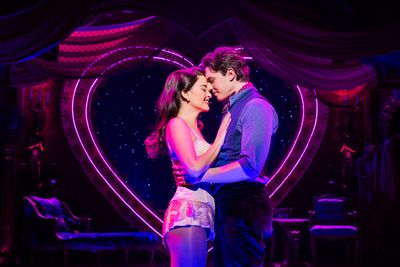 Derek Klena and Courtney Reed Photo
