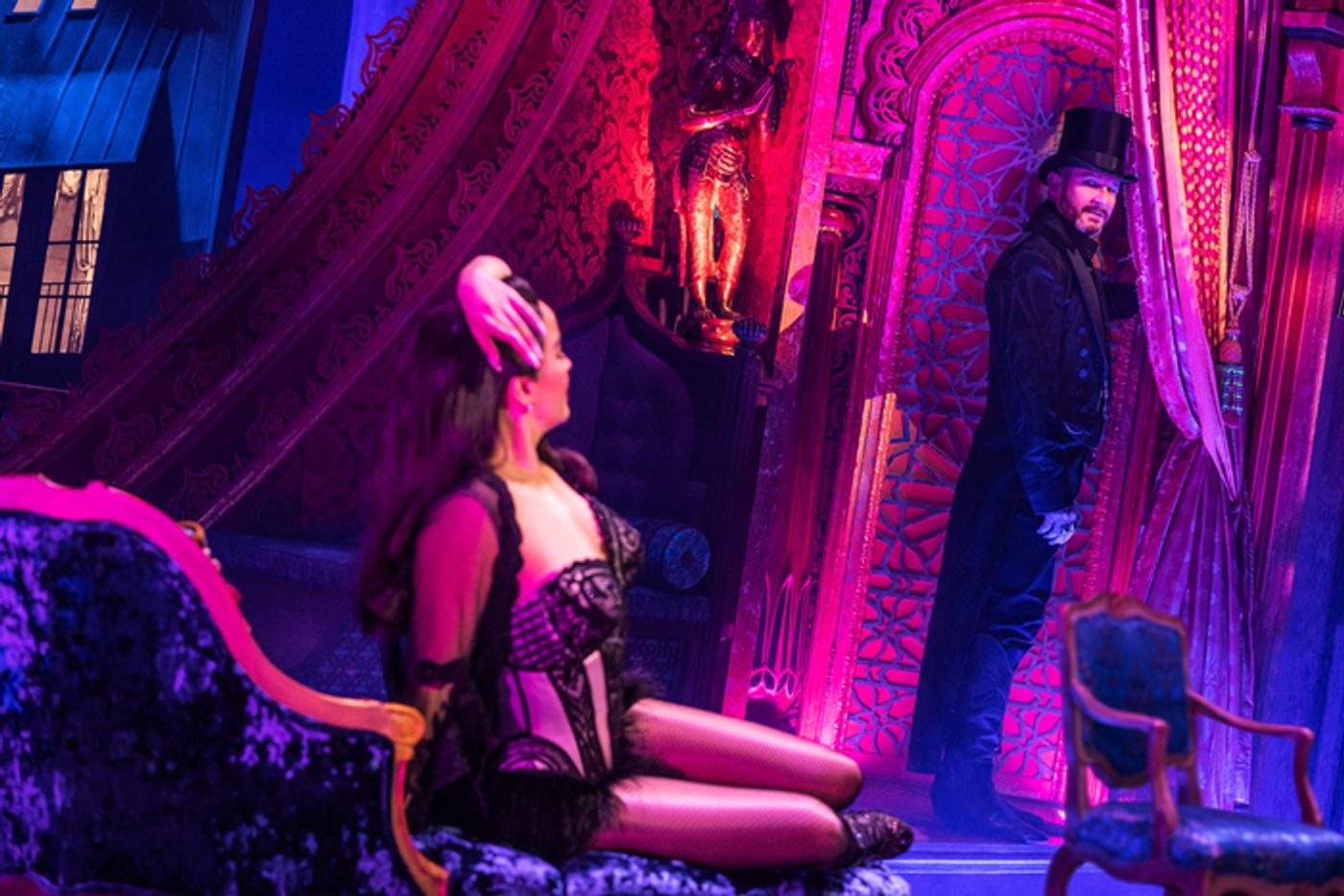 Photos: See New Images of Boy George, Courtney Reed and Derek Klena in MOULIN ROUGE! THE MUSICAL  Image