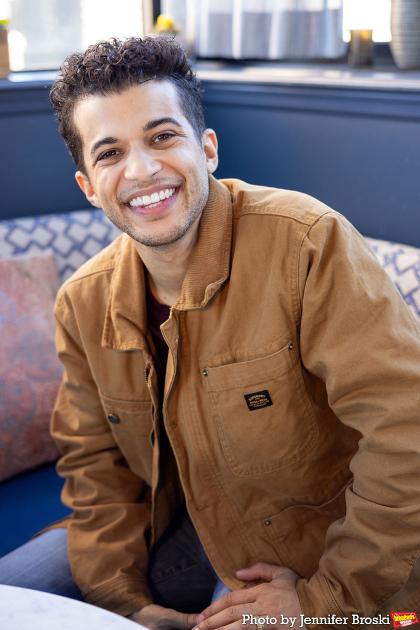 Photos: HADESTOWN's Lola Tung, Jordan Fisher and Ani DiFranco Meet the Press  Image