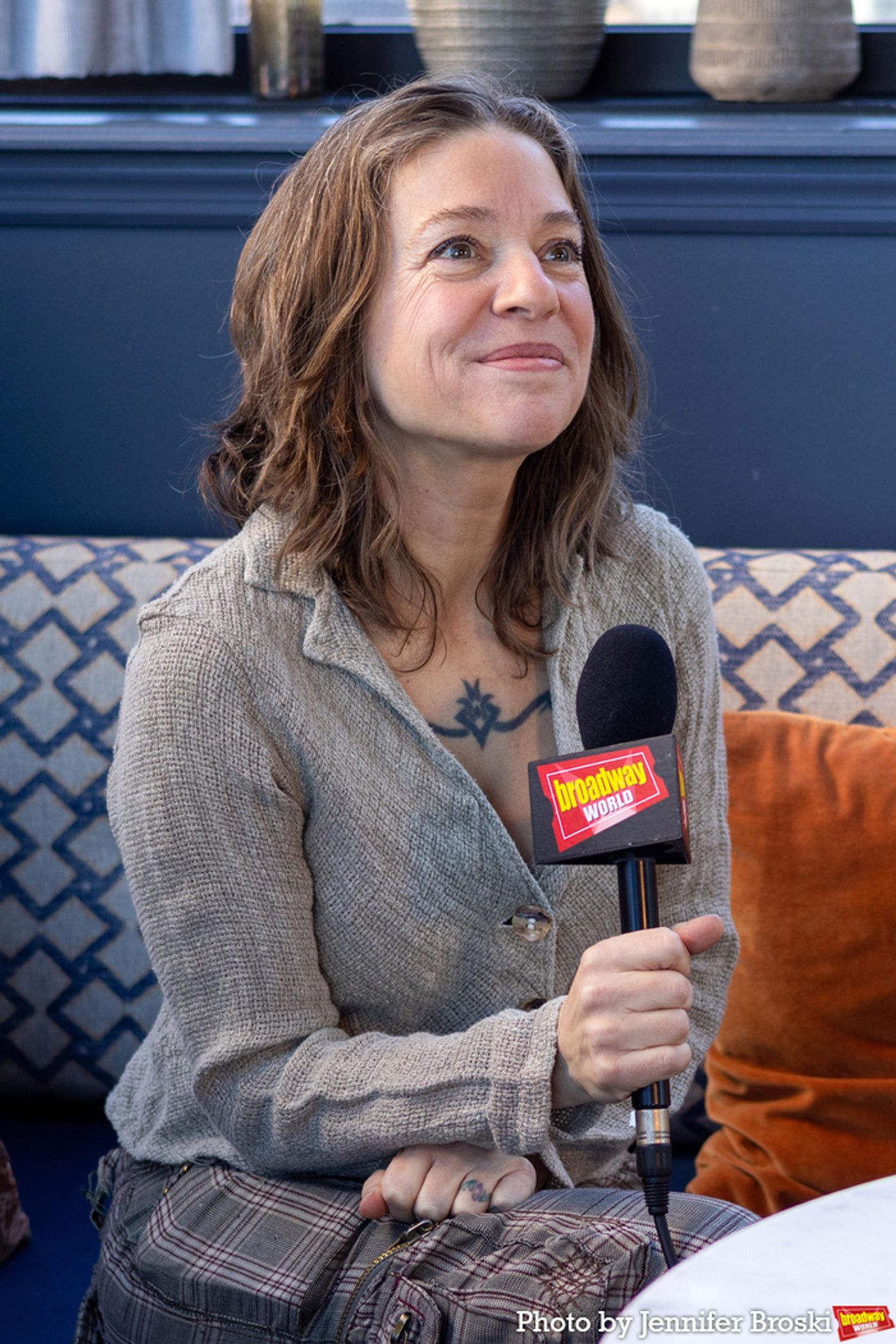 Photos: HADESTOWN's Lola Tung, Jordan Fisher and Ani DiFranco Meet the Press  Image