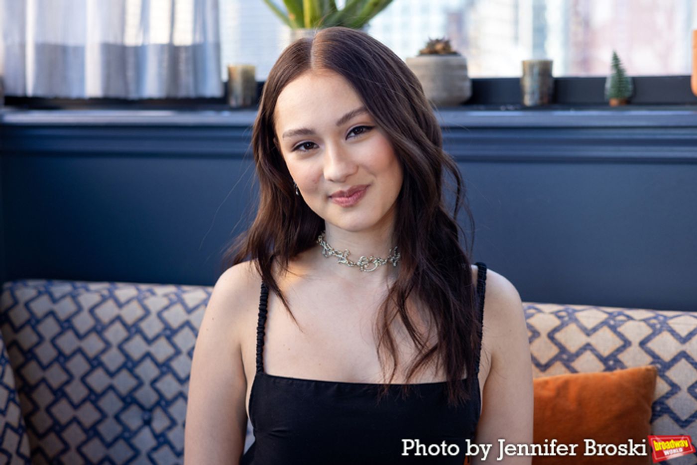 Photos: HADESTOWN's Lola Tung, Jordan Fisher and Ani DiFranco Meet the Press  Image