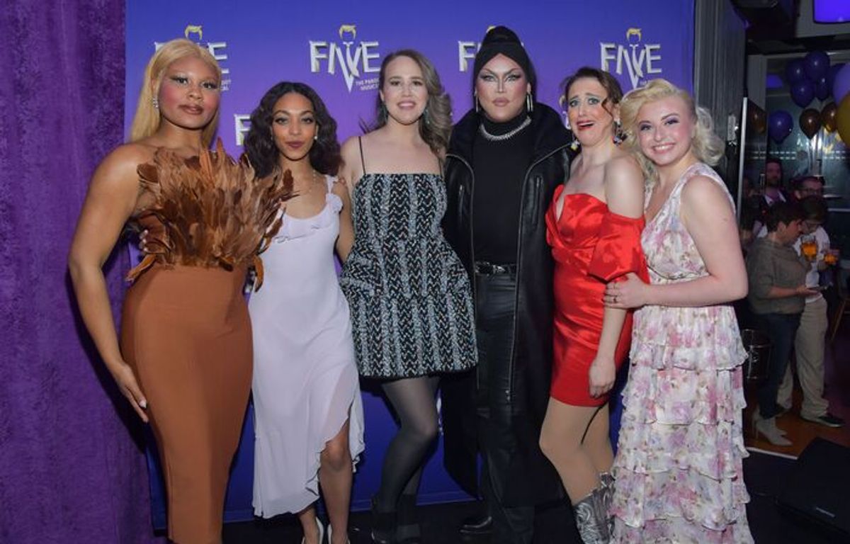 Anyae Anasia, Gabriella Joy Rodriguez, Gabi Garcia, Jasmine Rice LaBeija, Jaime Lyn Beatty and Hannah Bonnett at 