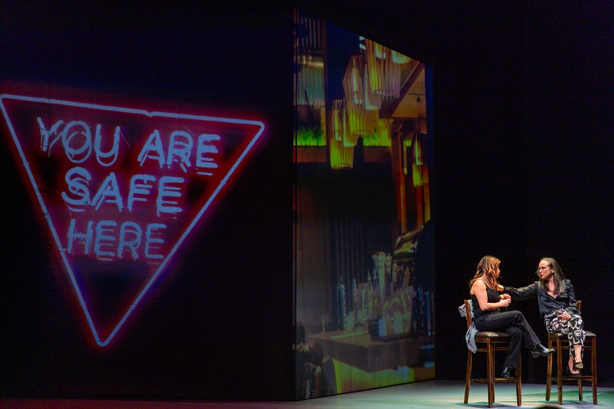 Elena Hurst and Susan Rome  at 