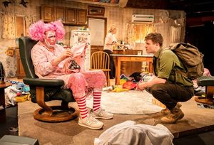 Simon Startin, Steffan Cennydd, Felicity Huffman Photo