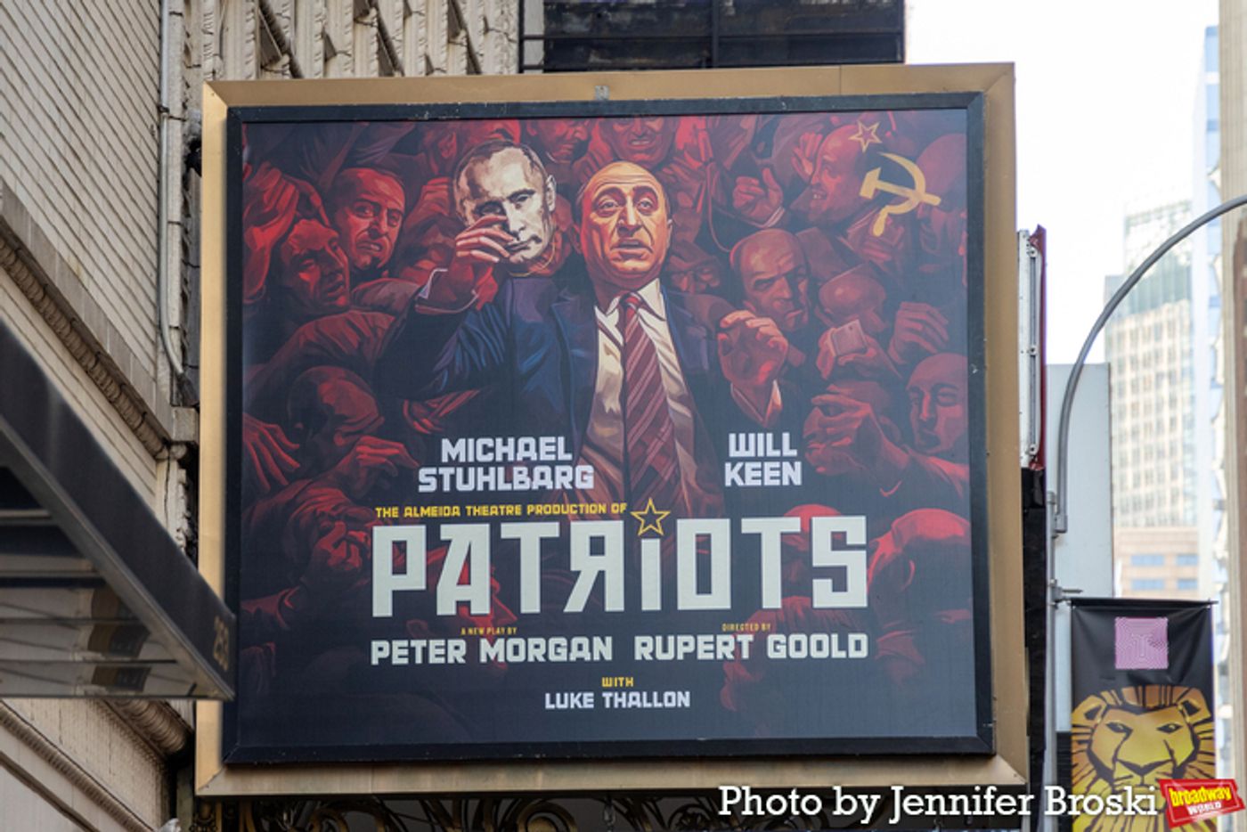 Up on the Marquee: PATRIOTS  Image