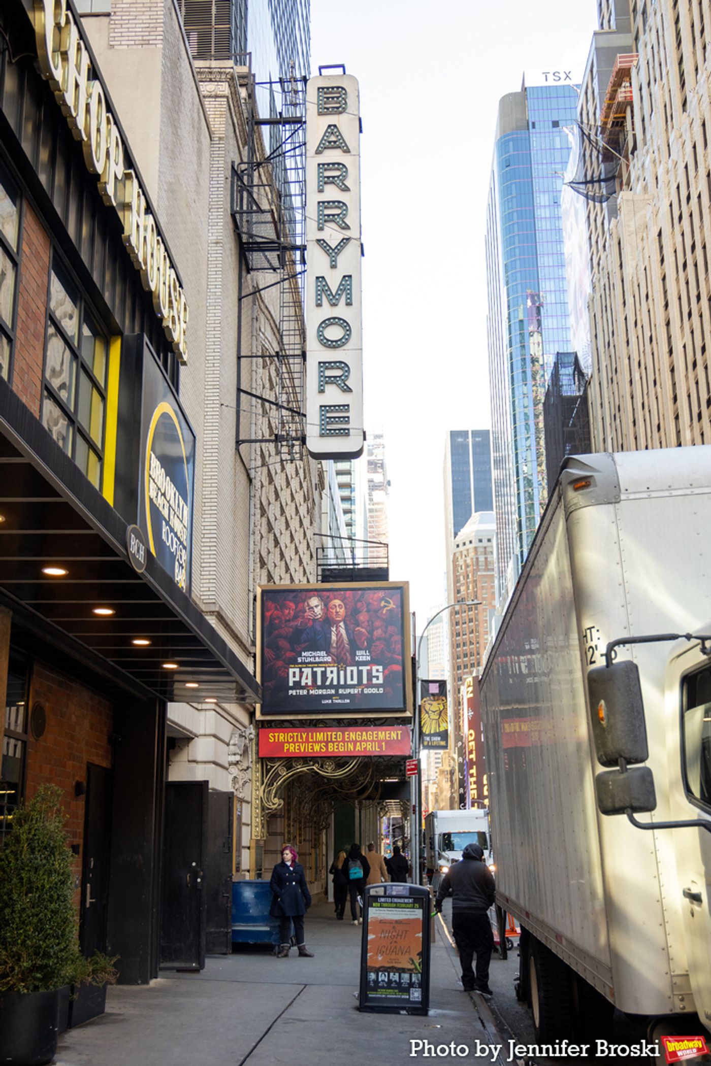 Up on the Marquee: PATRIOTS  Image