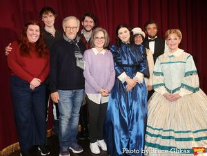 Hannah Solow, Peter Smith, Steven Spielberg, James Scully, Sally Field, Cole Escola,  Photo