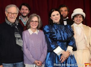 Steven Spielberg, James Scully, Sally Field, Cole Escola, Conrad Ricamora and Tony Ma Photo