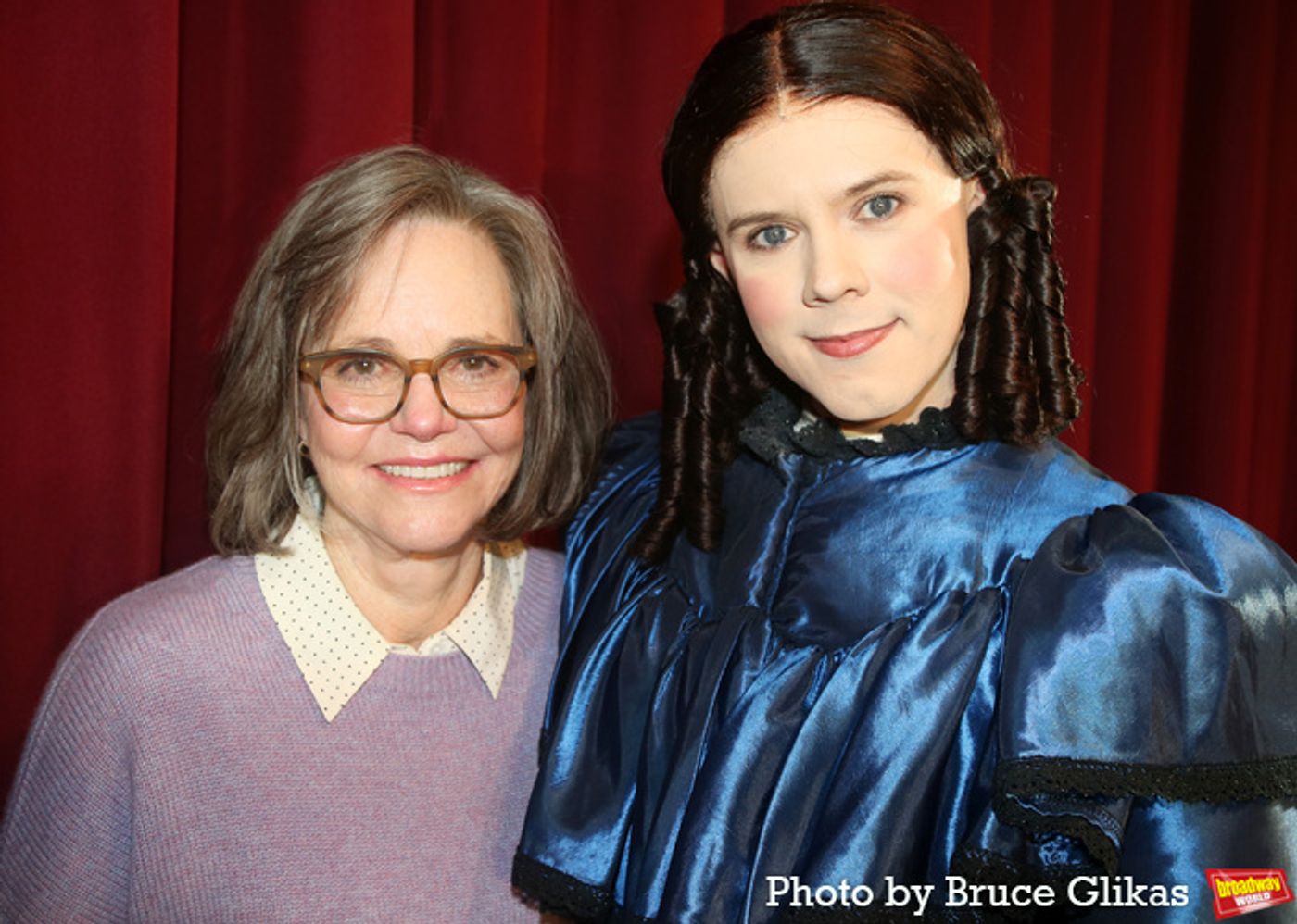 Photos: Sally Field Visits Off-Broadway Production of OH, MARY!  Image