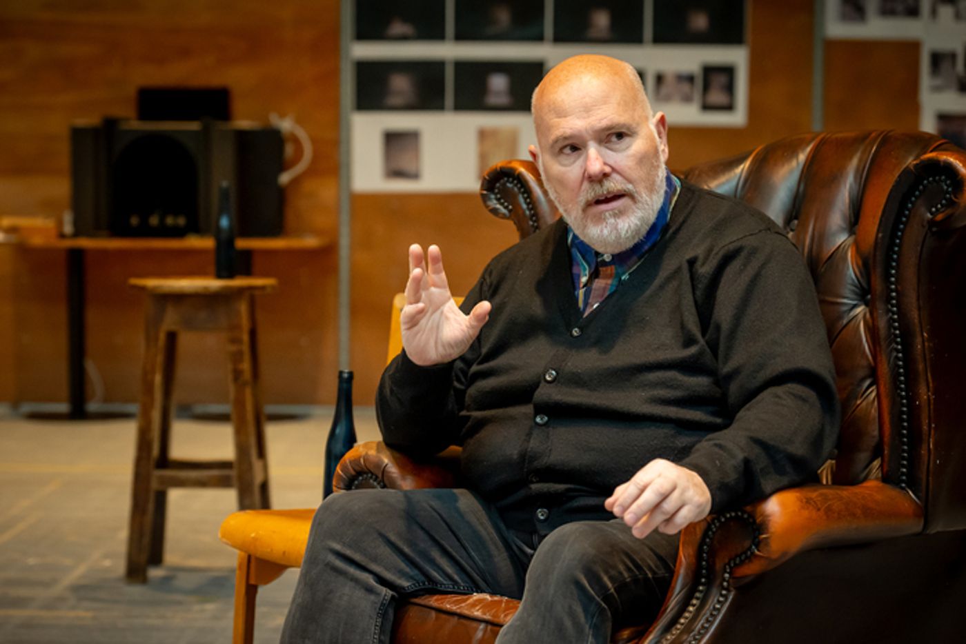 Photos: In Rehearsal for FAITH HEALER At Lyric Hammersmith Theatre  Image