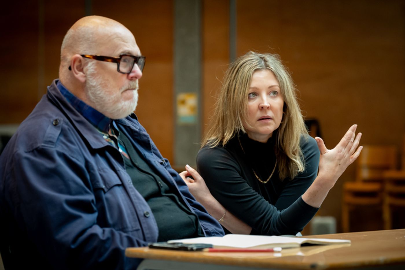 Photos: In Rehearsal for FAITH HEALER At Lyric Hammersmith Theatre  Image