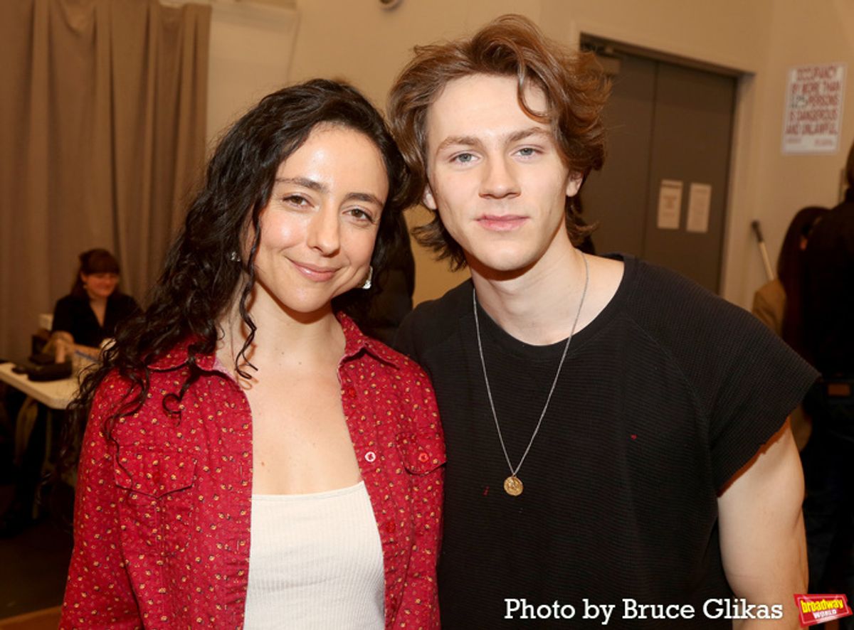 Director Danya Taymor and Brody Grant at 