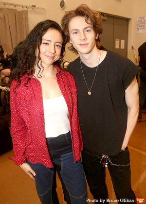 Director Danya Taymor and Brody Grant Photo