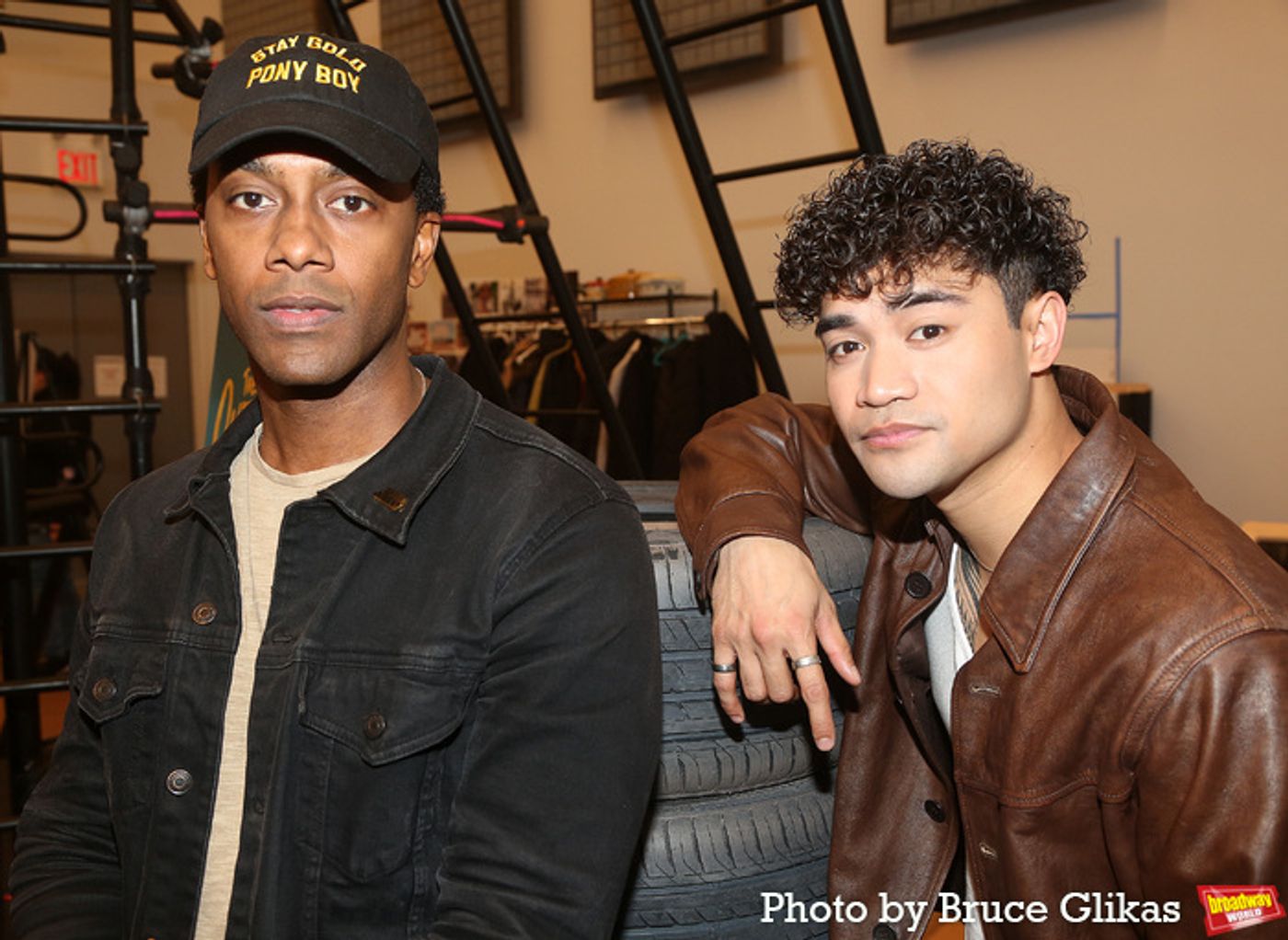 Photos: The Cast and Creatives of Broadway's THE OUTSIDERS Meet the Press  Image