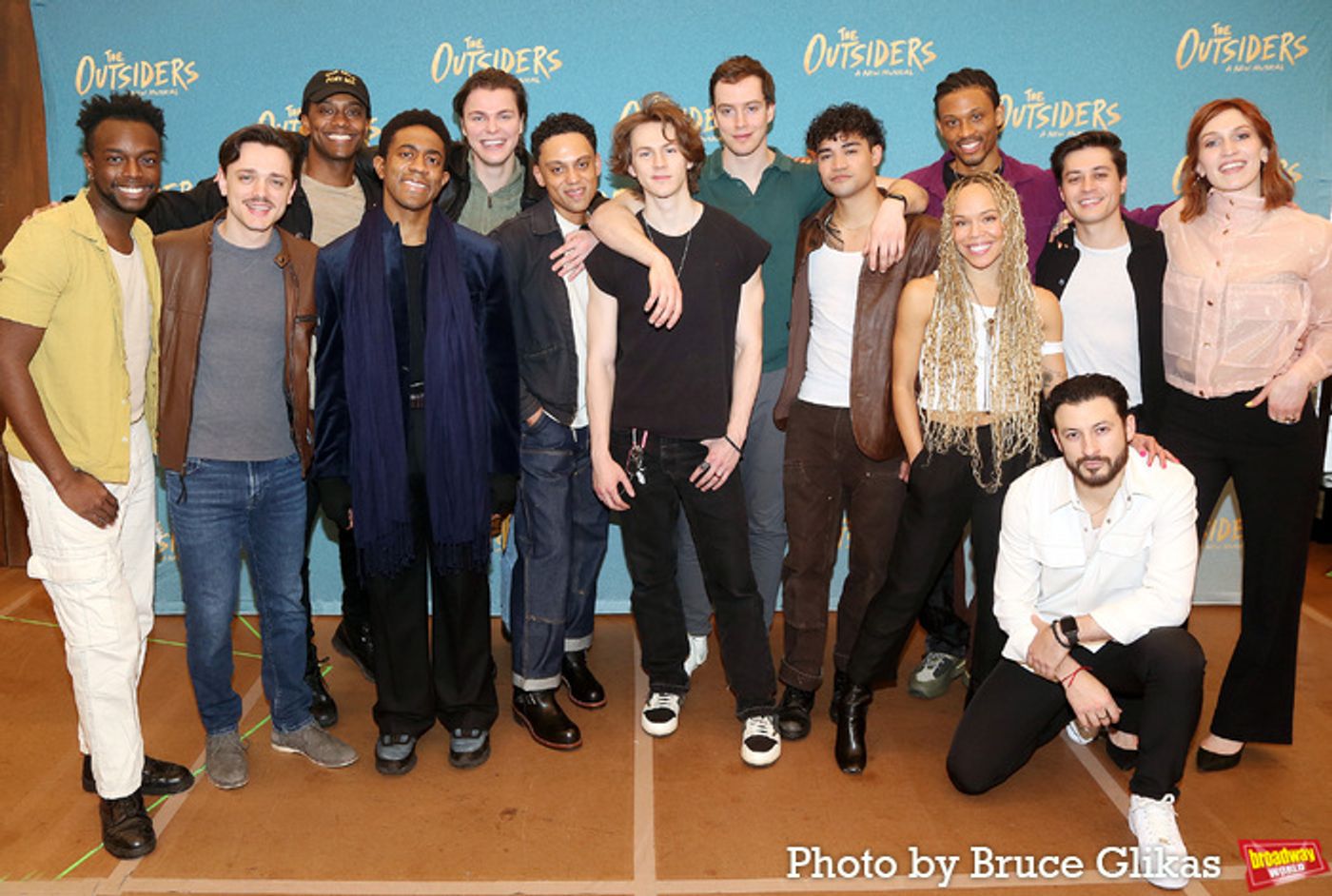 Photos: The Cast and Creatives of Broadway's THE OUTSIDERS Meet the Press  Image