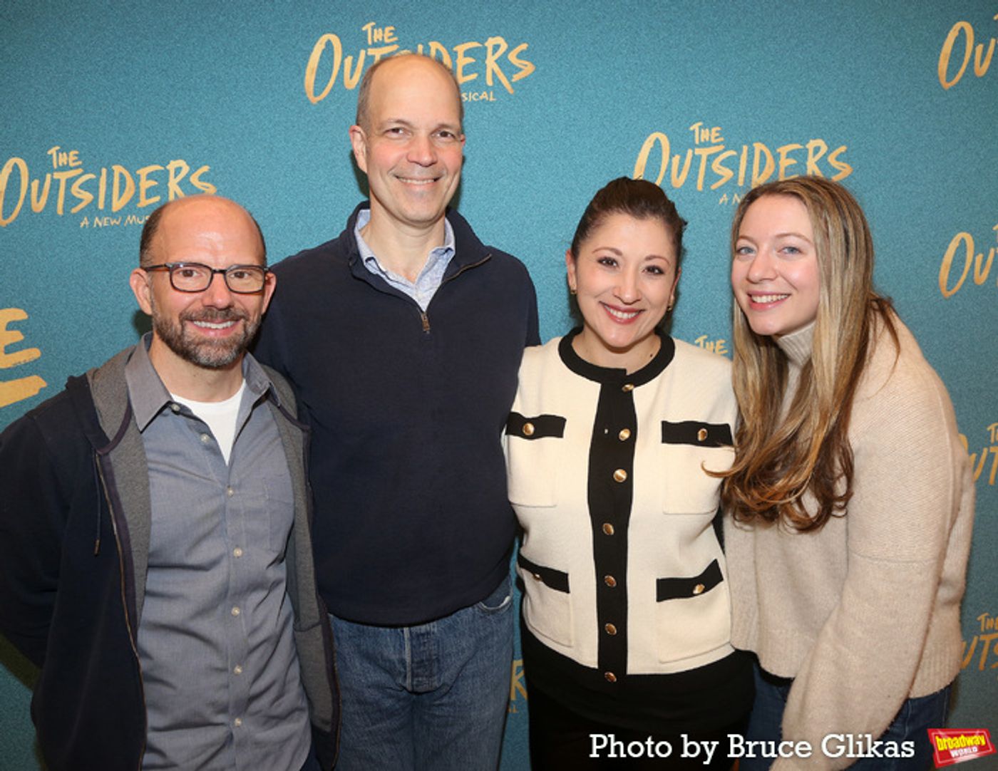 Photos: The Cast and Creatives of Broadway's THE OUTSIDERS Meet the Press  Image