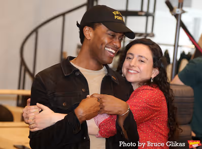 Joshua Boone and Director Danya Taymor Photo