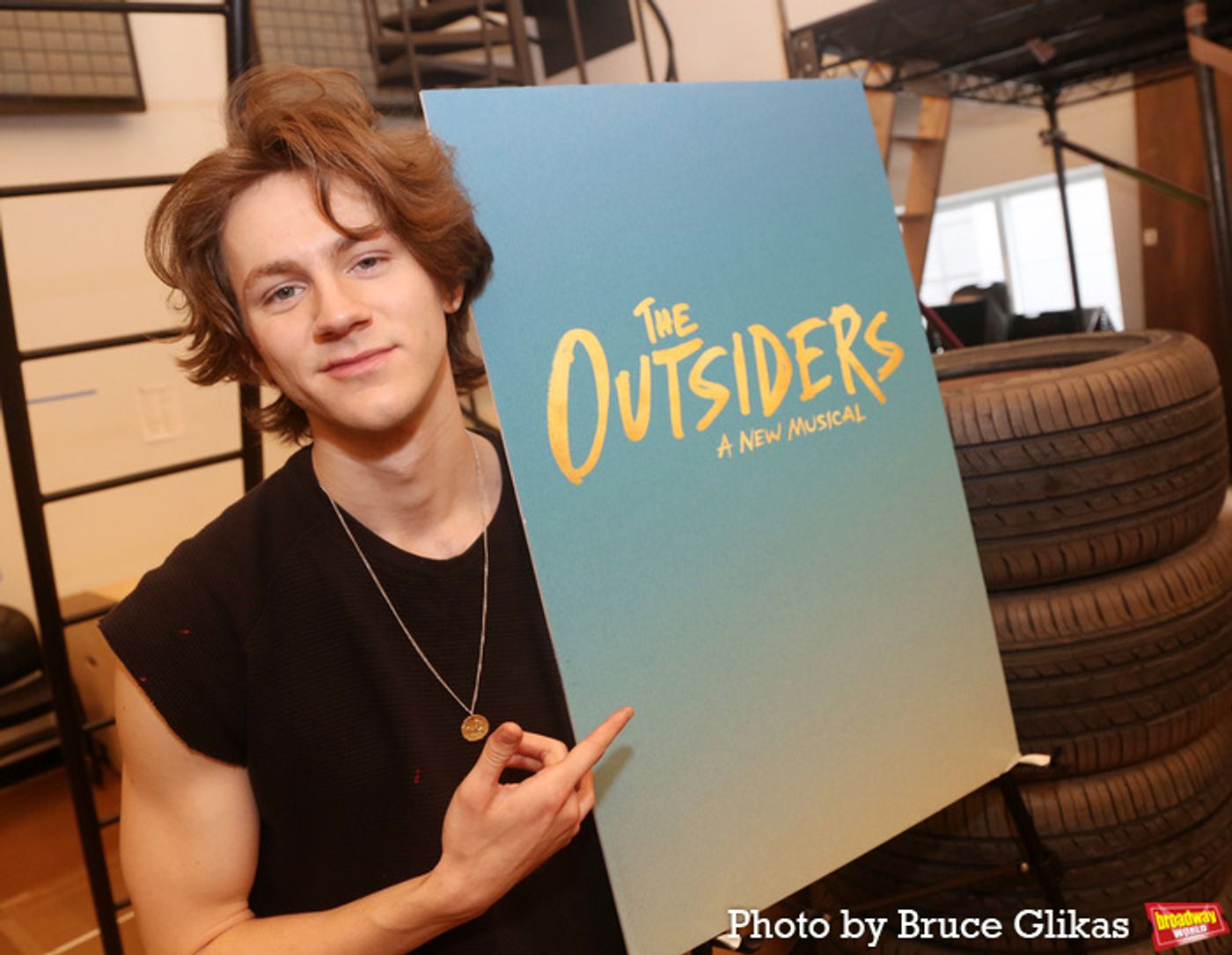 Photos: The Cast and Creatives of Broadway's THE OUTSIDERS Meet the Press  Image