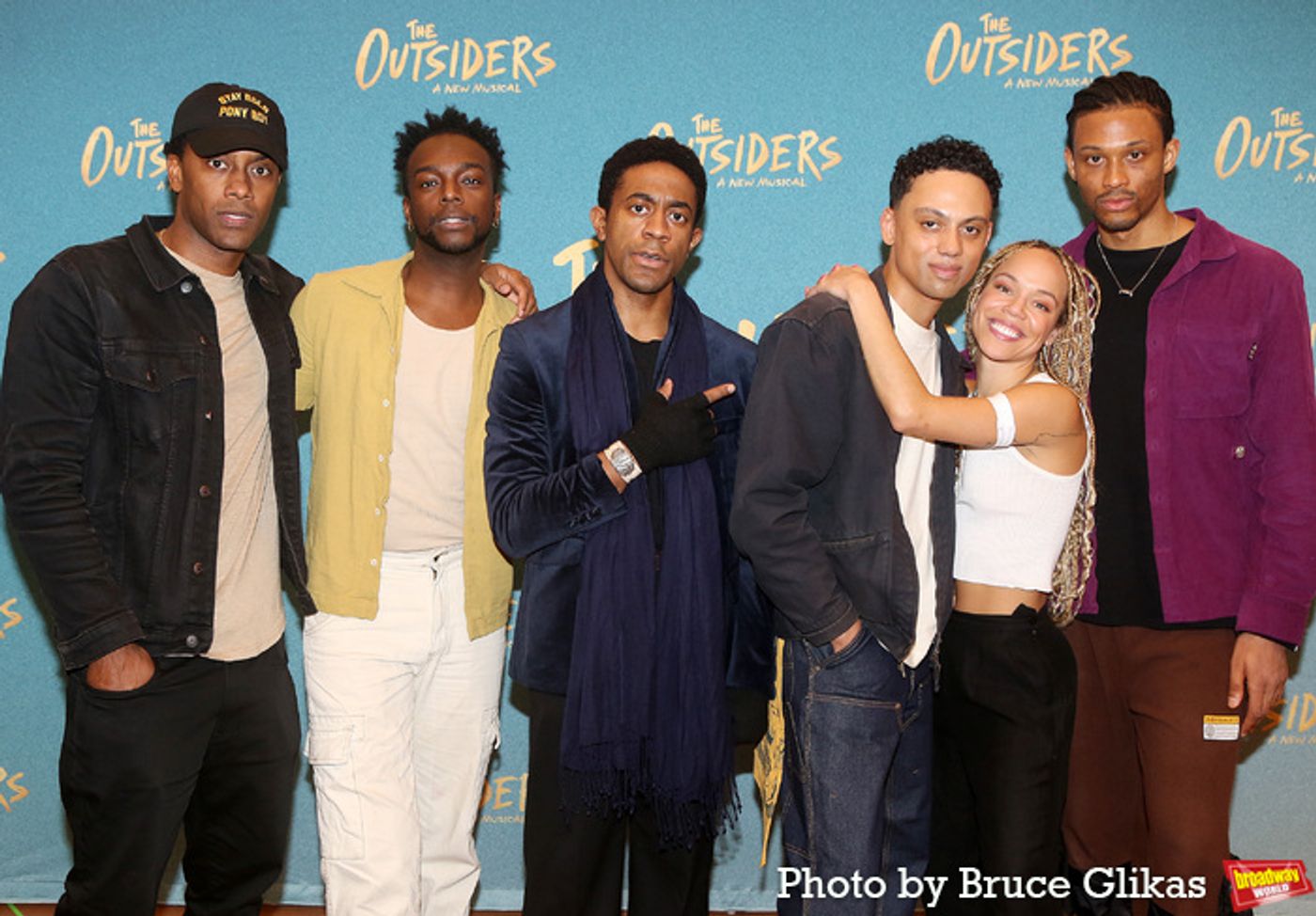 Photos: The Cast and Creatives of Broadway's THE OUTSIDERS Meet the Press  Image