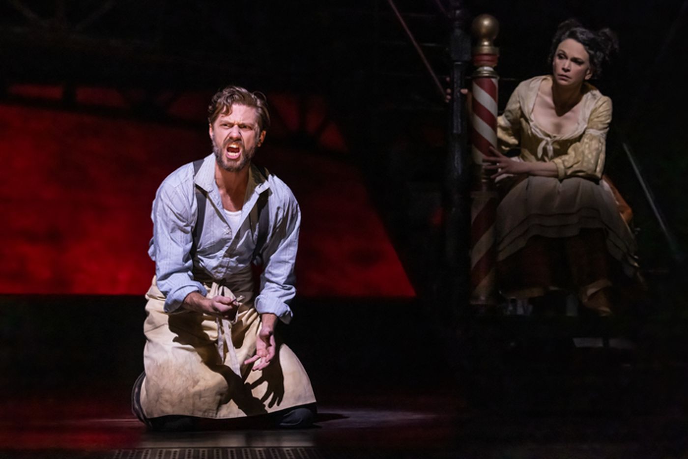 Photos: First Look at Aaron Tveit and Sutton Foster in SWEENEY TODD  Image