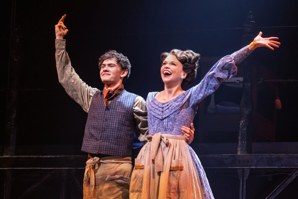 Joe Locke and Sutton Foster at 