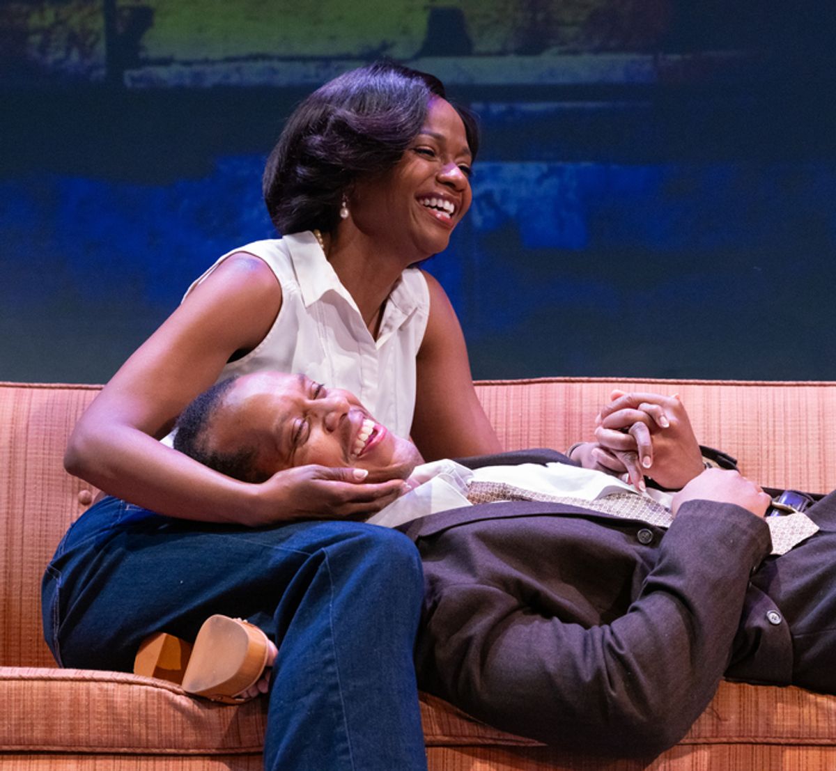 Eunice Woods, Nathan Ramsay at 