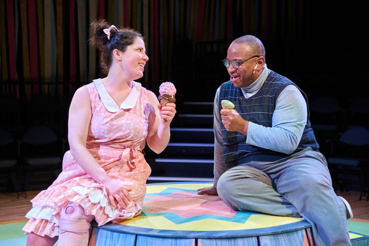 Rachael Zientek and James Carrington at 