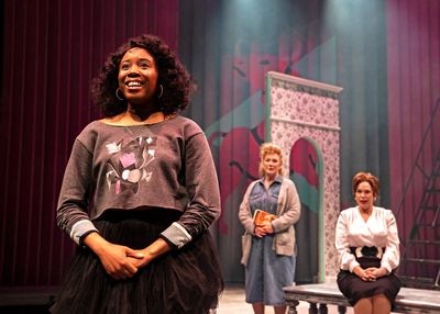 Felicia Oduh, with Barbara Figgins and Carolyn Kruse Photo