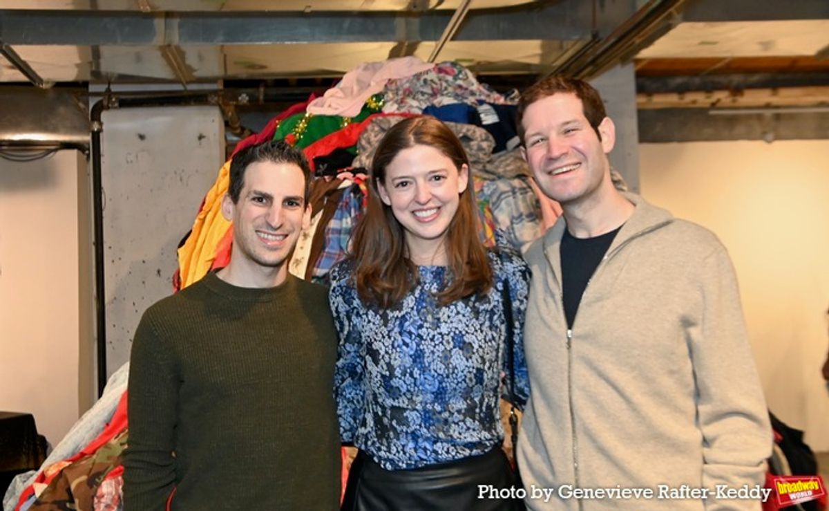 Andrew Gothelf, Madeline Myers and Henry Tisch at 