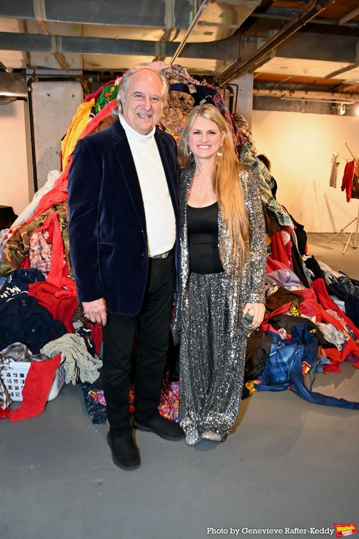 Stewart F. Lane and Bonnie Comley at 