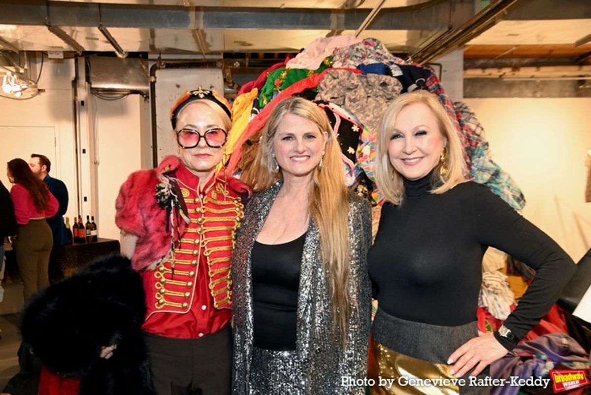 Bonnie Comley  with Robin Cofer and Kathleen DeMonchy at 