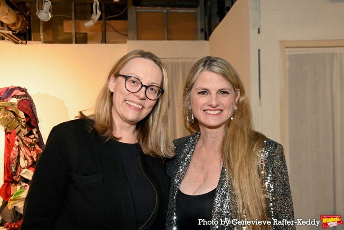 Bevin Ross and Bonnie Comley at 