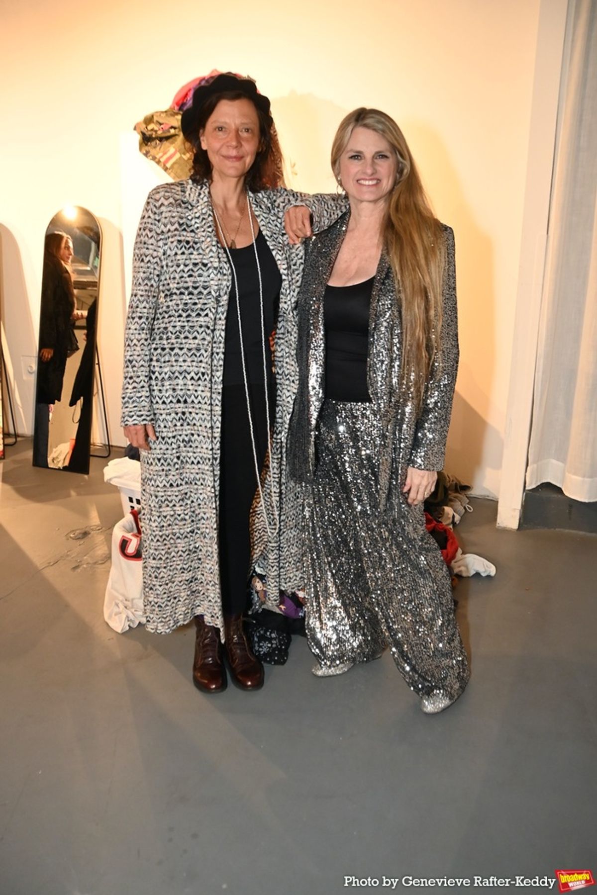 Anita Durst and Bonnie Comley at 