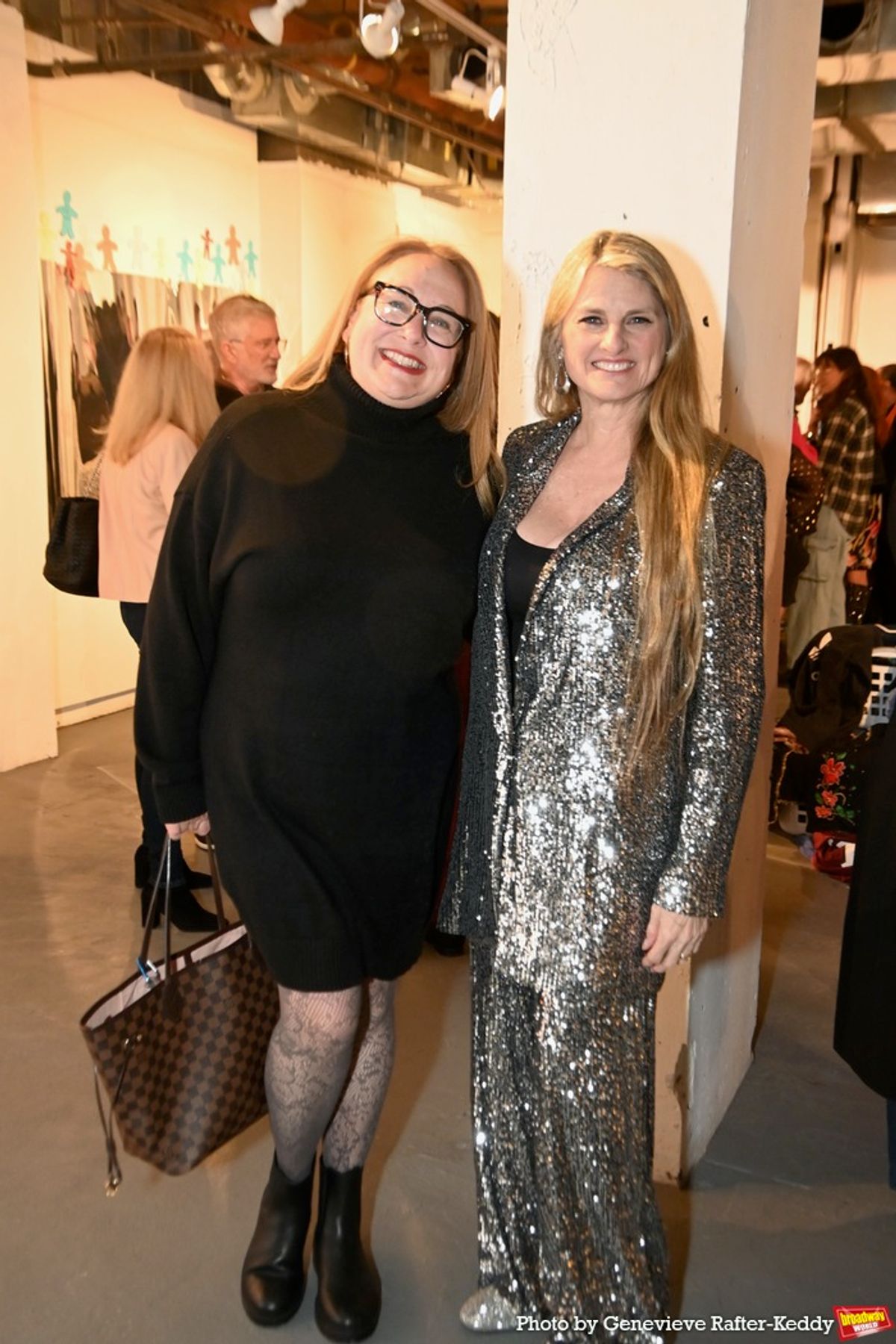 Erika Elliott and Bonnie Comley at 