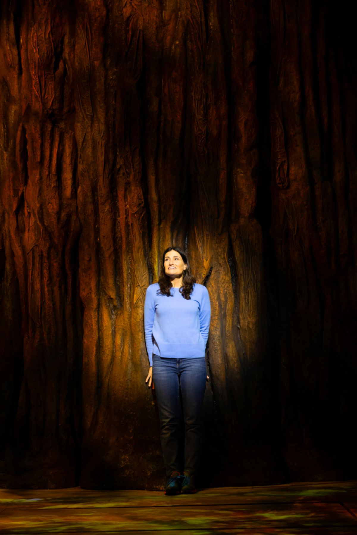 Idina Menzel in La Jolla Playhouse’s world-premiere production of REDWOOD at 