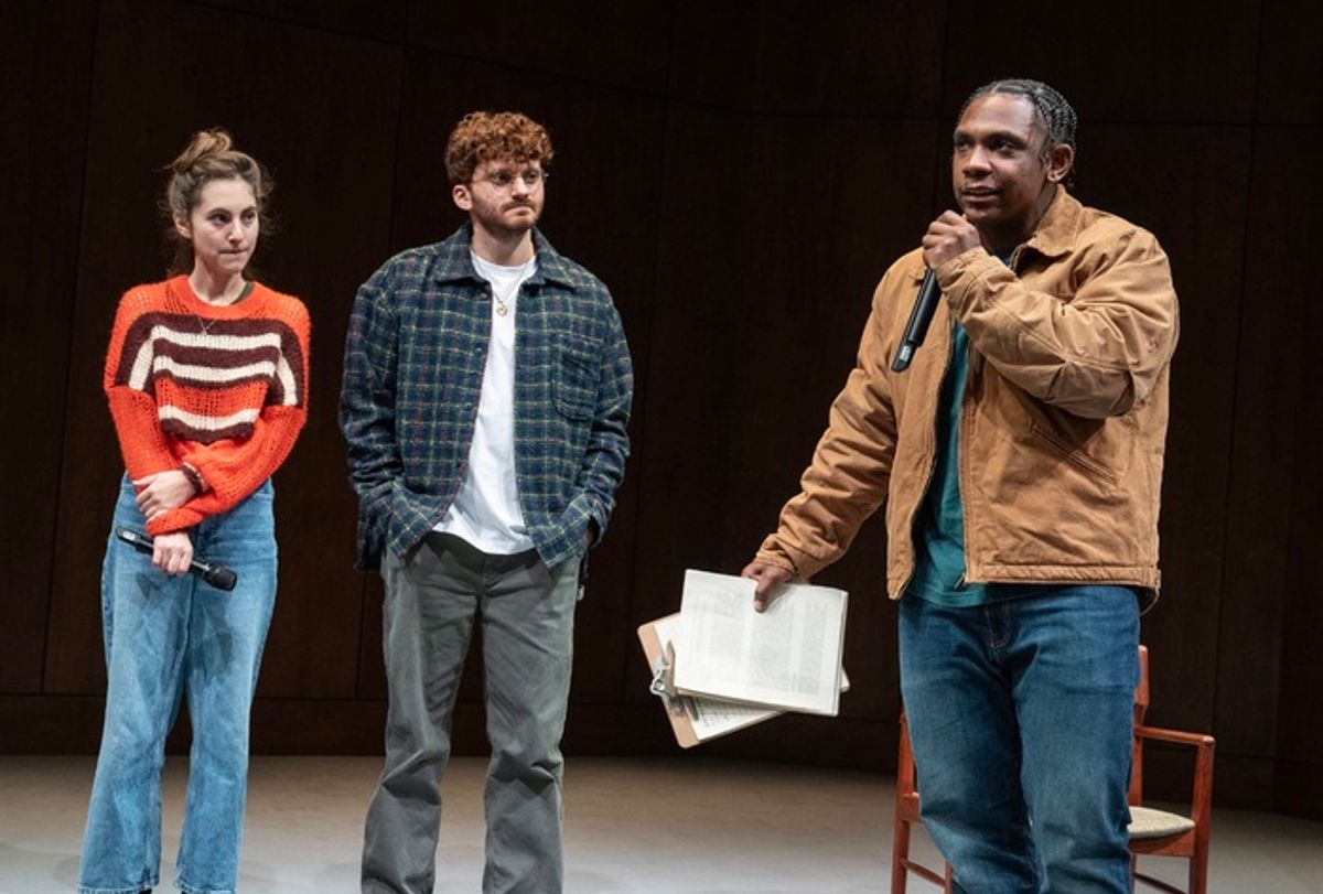 Madeline Weinstein, Michael Khalid Karadsheh, and Elijah Jones  at 