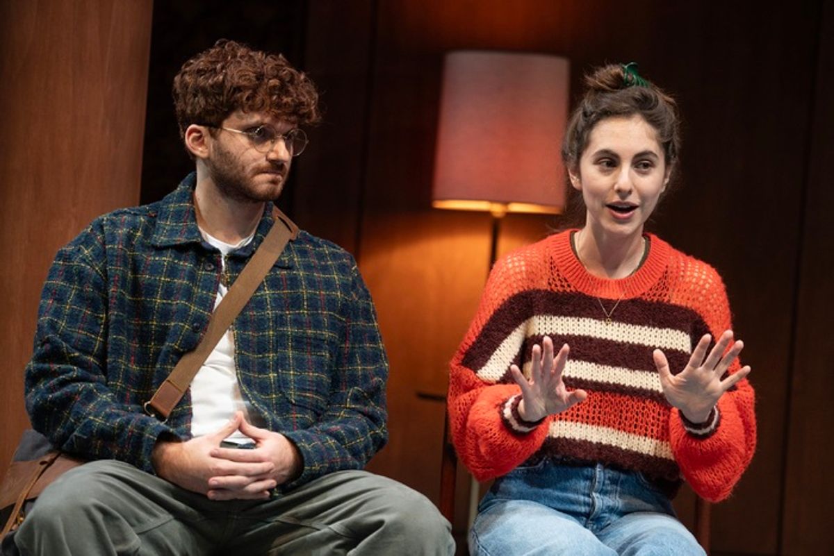 Michael Khalid Karadsheh and Madeline Weinstein at 